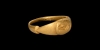 Gold Ring with Goddess Gold Ring with Goddess