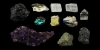 Mixed Mineral Specimens Group Mixed Mineral Specimens Group