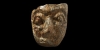 Carved Mastodon Bone Face Carved Mastodon Bone Face