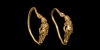 Gold Eros Earring Pair Gold Eros Earring Pair