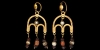 Gold Earring Pair Gold Earring Pair