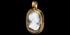 Sardonyx Cameo of Empress Crispina in Gold Pendant Sardonyx Cameo of Empress Crispina in Gold Pendant