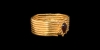 Gold Ring with Pear-Shaped Gemstone Gold Ring with Pear-Shaped Gemstone
