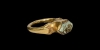 Gold Ring with Turquoise Gemstone Gold Ring with Turquoise Gemstone