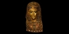 Gilt Cartonnage Mask Gilt Cartonnage Mask