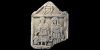 Limestone Stele with Figures Limestone Stele with Figures