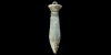 Glazed Composition Wadj Amulet Glazed Composition Wadj Amulet