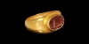 Gold Ring with Victory Intaglio Gold Ring with Victory Intaglio
