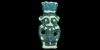 Glazed Composition Bes Amulet Glazed Composition Bes Amulet