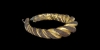 Gilt-Bronze Twisted Finger Ring Gilt-Bronze Twisted Finger Ring