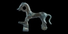Bronze Decorated Horse Brooch Bronze Decorated Horse Brooch
