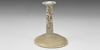 Glass Wide-Based Candlestick Unguentarium Glass Wide-Based Candlestick Unguentarium