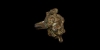 WITHDRAWN - Bronze Figural Hinged Padlock WITHDRAWN - Bronze Figural Hinged Padlock