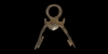 Celtic Chariot Terret Fitting Celtic Chariot Terret Fitting