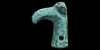 Bronze Eagle-Head Staff Terminal Bronze Eagle-Head Staff Terminal
