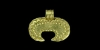 Gold Crescent Pendant Gold Crescent Pendant