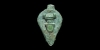 Enamelled Bronze Seal Box with Phallus Enamelled Bronze Seal Box with Phallus