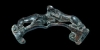 Bronze Handle with Panthers Attacking a Ram Bronze Handle with Panthers Attacking a Ram