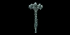 Bronze Handle with Bacchus and Horse-Head Terminal Bronze Handle with Bacchus and Horse-Head Terminal