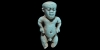 Turquoise-Glazed Pataikos Amulet Turquoise-Glazed Pataikos Amulet