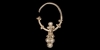 Varangian Silver Earring Varangian Silver Earring