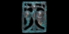Bronze Openwork Eagle Plaque Bronze Openwork Eagle Plaque