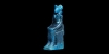 Glazed Composition Sekhmet Amulet Glazed Composition Sekhmet Amulet