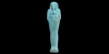 Glazed Composition Hieroglyphic Shabti Glazed Composition Hieroglyphic Shabti