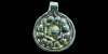 Gilt-Bronze Pendant with Hexagon Gilt-Bronze Pendant with Hexagon