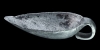 Silver Spoon with Recurved Handle Silver Spoon with Recurved Handle