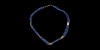 Gold and Lapis Lazuli Bead Necklace Gold and Lapis Lazuli Bead Necklace