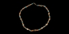 Glazed Composition Mummy Bead Necklace Glazed Composition Mummy Bead Necklace