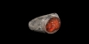 Silver and Carnelian Legionary Ring Silver and Carnelian Legionary Ring