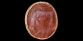 Roman Gold Pendant with Intaglio Gemstone