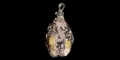 Phoenician Glass Face Pendant