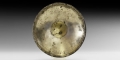 Greek Hellenistic Gilt Silver Plate with Inscription