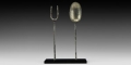 Roman Silver Fork and Spoon
