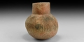 Western Asiatic Jar with Palm-Leaf Design