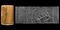 Western Asiatic Cylinder Seal with Linear Designs