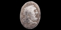 Roman Silver Ring Cameo with Bust