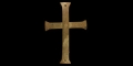Byzantine Inscribed Reliquary Casket Cross