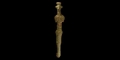 Western Asiatic Luristan Fertility Sceptre Figure