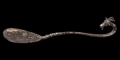 Roman Silver Spoon with Rams Head