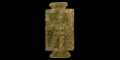 Roman Silvered Figural Plaque