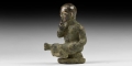 Roman Sitting Harpokrates Statuette