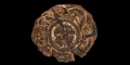 Anglo-Saxon Gilt Casket Mount with Cross