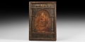 Greek Central Triptych Icon of Virgin and Child