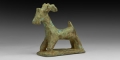 Western Asiatic Gilt Stag Statuette