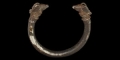 Phoenician Silver Bracelet with Antelope Heads