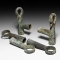 Roman Chair Fittings with Swan Heads